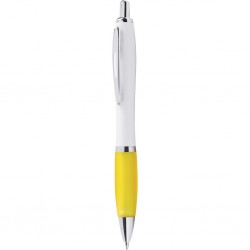 PENNA A SFERA IN PLASTICA E METALLO Giallo