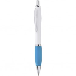 PENNA A SFERA IN PLASTICA E METALLO Sky blue