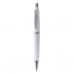 PENNA A SFERA IN PLASTICA E METALLO Bianco