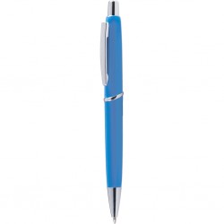 PENNA A SFERA IN PLASTICA E METALLO Sky blue