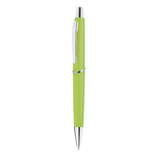 PENNA A SFERA IN PLASTICA E METALLO Verde Acido