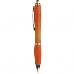 PENNA A SFERA IN PLASTICA E METALLO Arancione