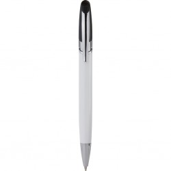PENNA A SFERA IN METALLO E PLASTICA Bianco