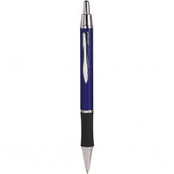 PENNA A SFERA IN METALLO E GOMMA Blu