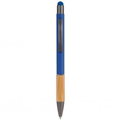 PENNA A SFERA CON TOUCH SCREEN IN ALLUMINIO E BAMB
