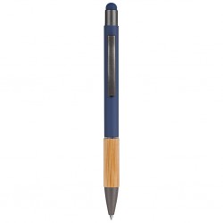PENNA A SFERA CON TOUCH SCREEN IN ALLUMINIO E BAMB