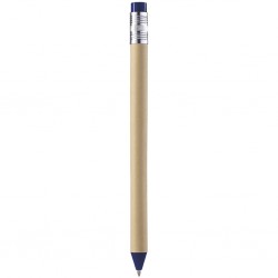 PENNA A SFERA IN PLASTICA E CARTONE RICICLATO Blu