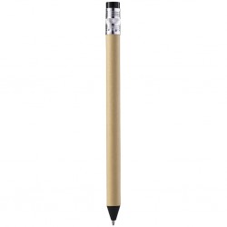 PENNA A SFERA IN PLASTICA E CARTONE RICICLATO Nero