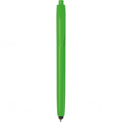 PENNA A SFERA CON TOUCH SCREEN IN PLASTICA Verde Acido