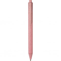 PENNA A SFERA IN PAGLIA DI GRANO+ABS Rosa