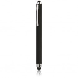 PENNA A SFERA CON TOUCH SCREEN IN METALLO Bianco-taglia-L