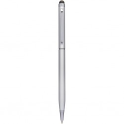 PENNA A SFERA CON TOUCH SCREEN IN ALLUMINIO Grigio