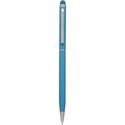 PENNA A SFERA CON TOUCH SCREEN IN ALLUMINIO Sky blue