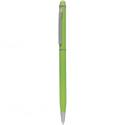 PENNA A SFERA CON TOUCH SCREEN IN ALLUMINIO Verde Acido