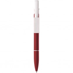 PENNA A SFERA CON CAVETTO 2 IN 1 IN METALLO E PLASTICA Rosso