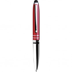 PENNA A SFERA CON TOUCH SCREEN IN PLASTICA E METALLO Rosso