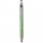 PENNA A SFERA CON TOUCH SCREEN IN METALLO Verde