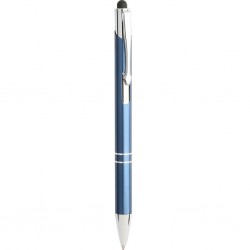 PENNA A SFERA CON TOUCH SCREEN IN METALLO Blu