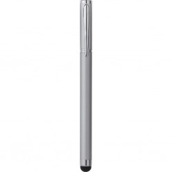 PENNA A SFERA CON TOUCH SCREEN IN METALLO Grigio