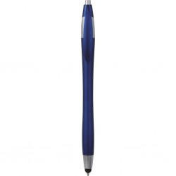 PENNA A SFERA CON TOUCH SCREEN IN PLASTICA Blu