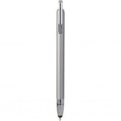 PENNA A SFERA CON TOUCH SCREEN IN METALLO E PLASTICA Grigio