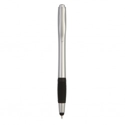 PENNA A SFERA CON TOUCH SCREEN IN PLASTICA Grigio