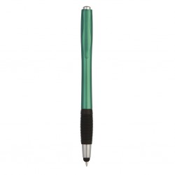 PENNA A SFERA CON TOUCH SCREEN IN PLASTICA Verde