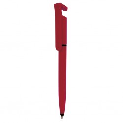 PENNA A SFERA CON TOUCH SCREEN IN PLASTICA Rosso