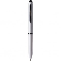 PENNA A SFERA CON TOUCH SCREEN IN PLASTICA Bianco