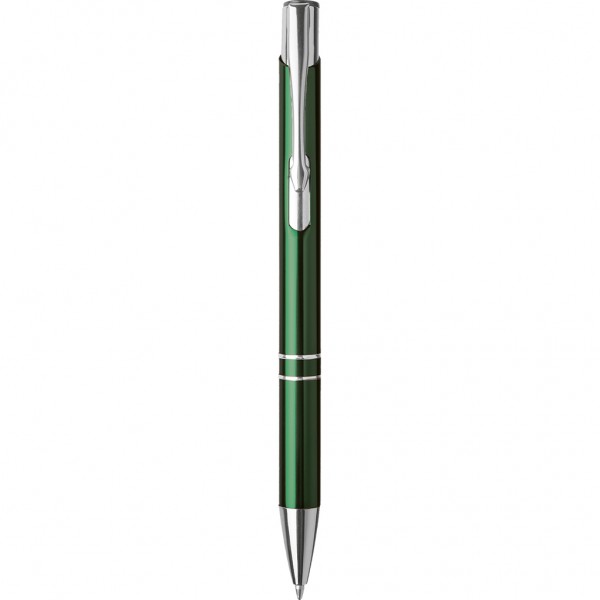 PENNA A SFERA IN ALLUMINIO E METALLO Verde