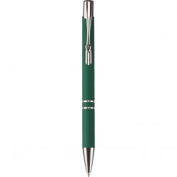 PENNA A SFERA IN ALLUMINIO E METALLO Verde