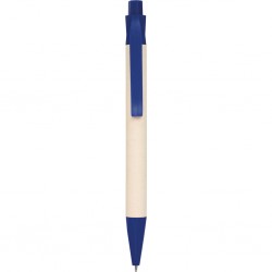 PENNA A SFERA IN CARTONE RICICLATO DEL LATTE E PLA Blu