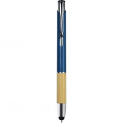 PENNA A SFERA CON TOUCH SCREEN IN PAGLIA DI GRANO+ABS, BAMB
