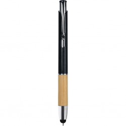 PENNA A SFERA CON TOUCH SCREEN IN PAGLIA DI GRANO+ABS, BAMB