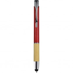 PENNA A SFERA CON TOUCH SCREEN IN PAGLIA DI GRANO+ABS, BAMB