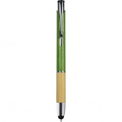 PENNA A SFERA CON TOUCH SCREEN IN PAGLIA DI GRANO+ABS, BAMB