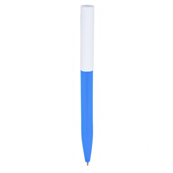 PENNA A SFERA IN PLASTICA ABS RICICLATA SK (blu sky)