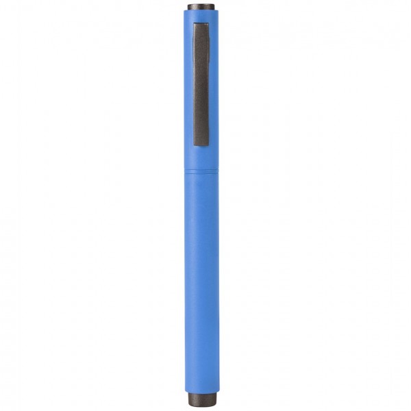 PENNA CON INCHIOSTRO GEL IN RPET E METALLO SK (blu sky)