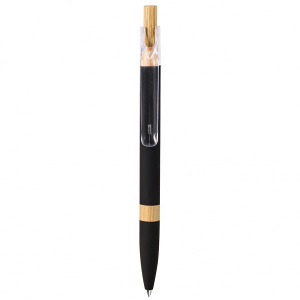 PENNA A SFERA CON REFILL BLU IN ALLUMINIO RICICLATO SOFT TOUCH E BAMB