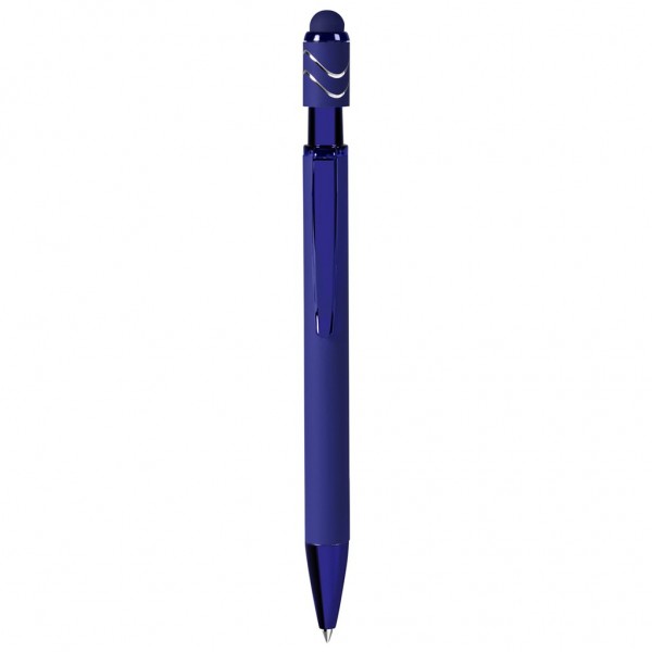 PENNA A SFERA TOUCH SCREEN CON FIDGET SPINNER E REFILL BLU BL (blu royal)