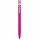 PENNA A SFERA IN ALLUMINIO SOFT TOUCH E METALLO  CON FIDGET SPINNER FU (fucsia)