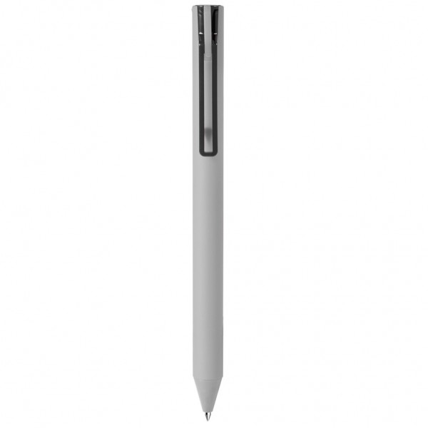 PENNA A SFERA IN PLASTICA SOFT TOUCH GR (grigio)