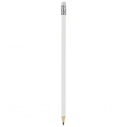 in legno naturale, mina 2B B (bianco)