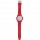 OROLOGIO ANALOGICO PERSONALIZZABILE IN PLASTICA E SILICONE Rosso