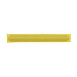 BRACCIALE AUTOAVVOLGENTE IN METALLO E POLIESTERE - IMBALLI: 500/100 MISURE: 2 Giallo