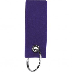 PORTACHIAVI IN FELTRO E METALLO - IMBALLI: 500/50 MISURE: 9, Viola