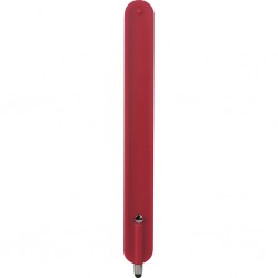 BRACCIALE AUTOAVVOLGENTE CON TOUCH SCREEN IN METALLO E SILICONE  Rosso