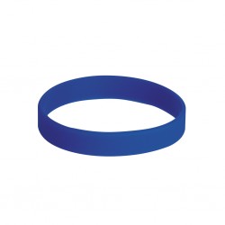BRACCIALETTO IN SILICONE - IMBALLI: 1000/100 MISURE: 1, Blu