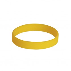 BRACCIALETTO IN SILICONE - IMBALLI: 1000/100 MISURE: 1, Giallo