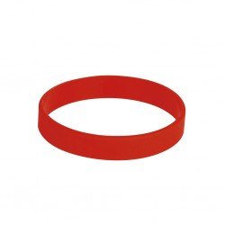 BRACCIALETTO IN SILICONE - IMBALLI: 1000/100 MISURE: 1, Rosso
